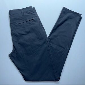 Jack Archer Jetsetter Pants Mens Size 30x34 Charcoal Gray Polyester Zip Pockets